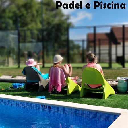 Poco E Meio - Padel & Pool Villa Santiago da Guarda Exterior foto