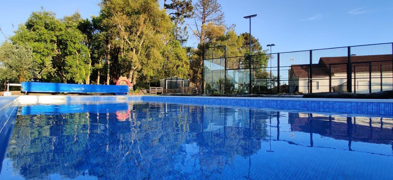 Poco E Meio - Padel & Pool Santiago da Guarda Exterior foto